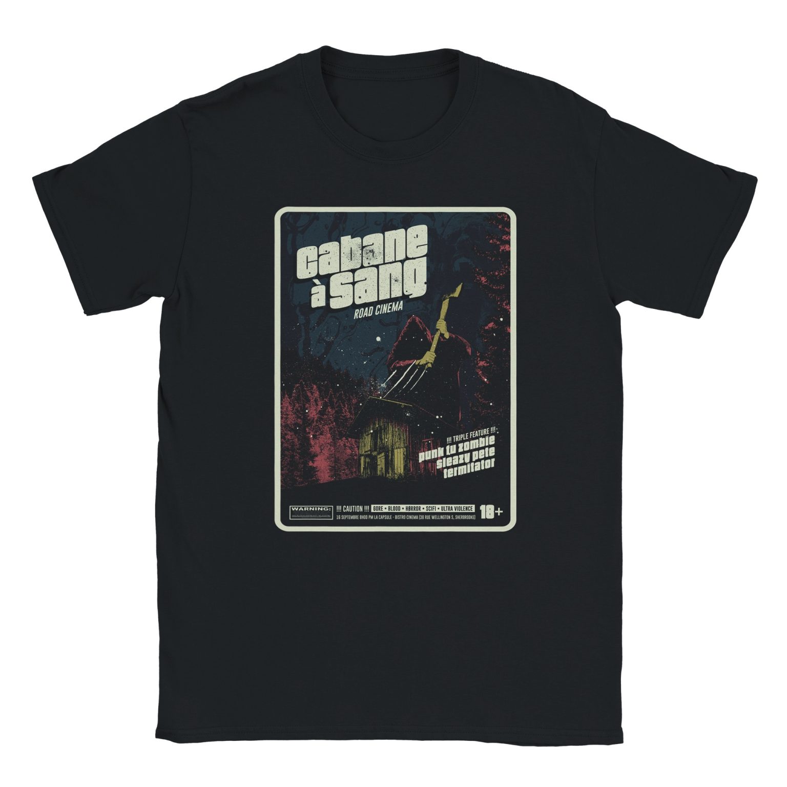 Cabane à Sang 1st Edition (2017) – Black T-Shirt