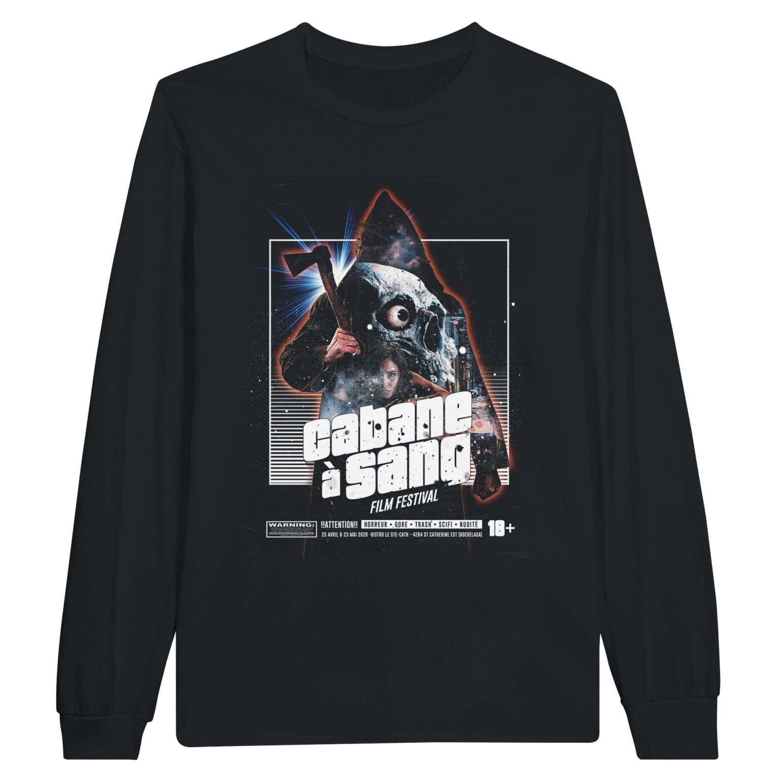 Cabane à Sang 3rd Edition (2020) – Black Longsleeve T-Shirt