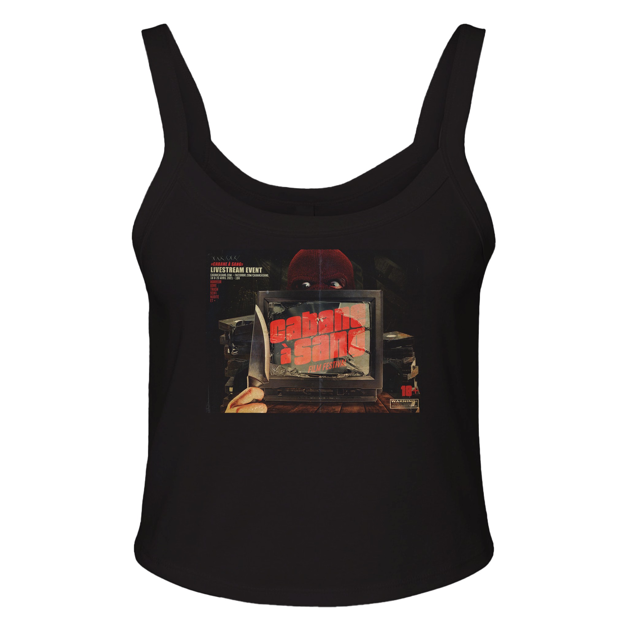 Cabane à Sang 4th Edition (2021) – Black Women’s Tank Top