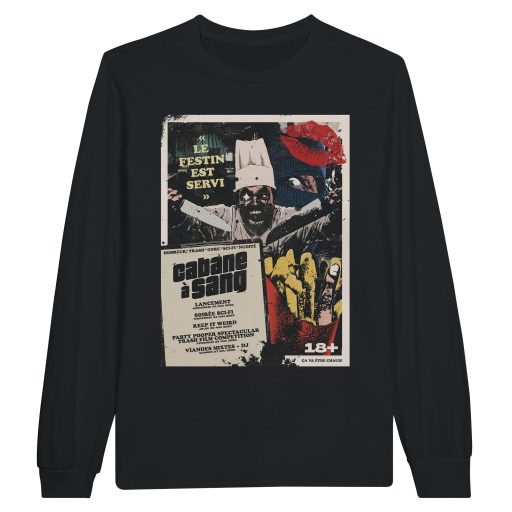 Cabane à Sang 6th Edition (2023) - Black Longsleeve T-Shirt