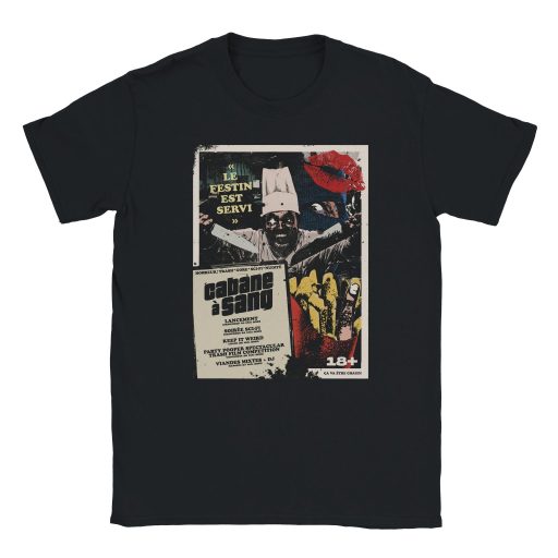 Cabane à Sang 6th Edition (2023) – Black T-Shirt