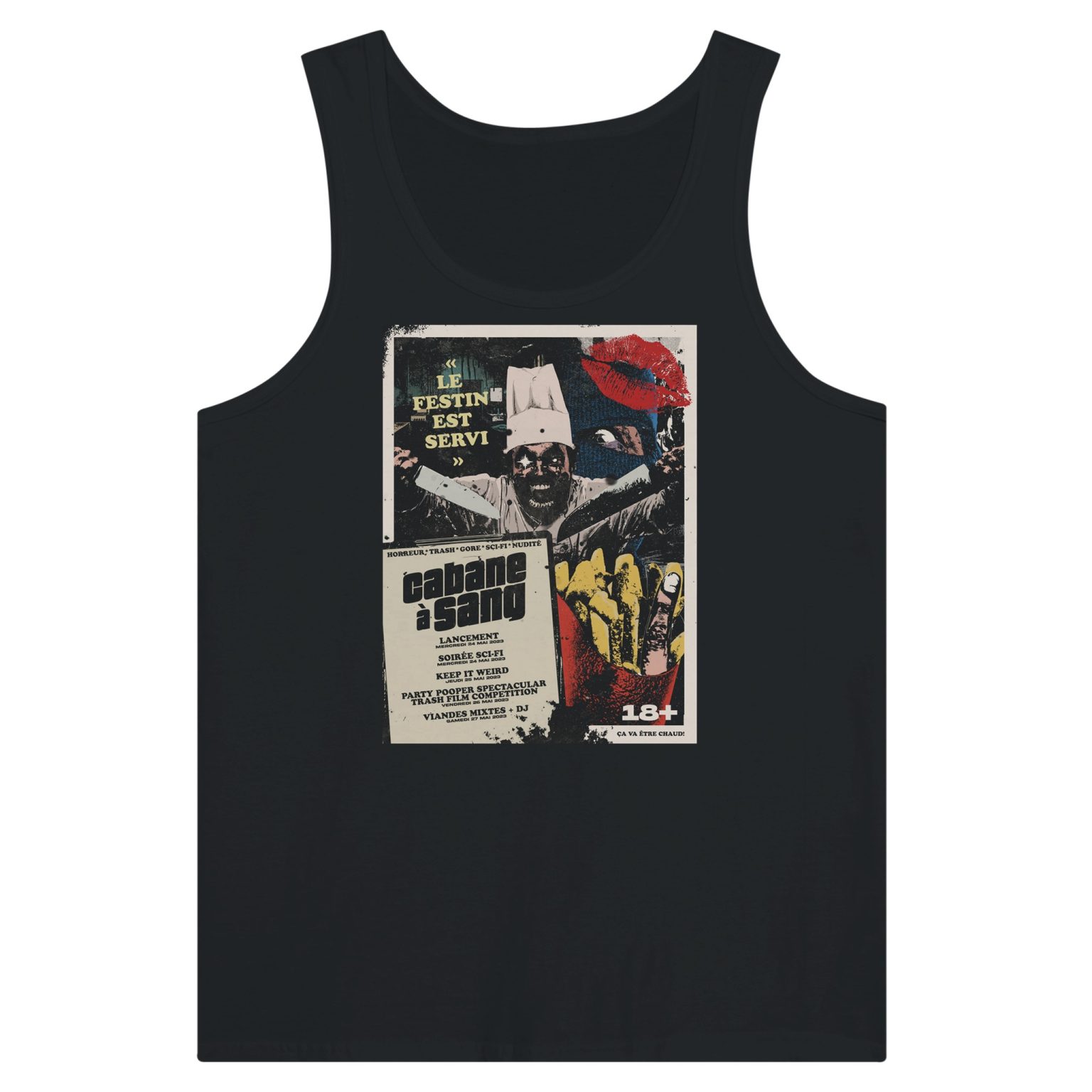 Cabane à Sang 6th Edition (2023) – Black Women’s Tank Top