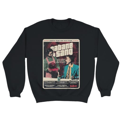 Cabane à Sang 7th Edition (2024) – Black Crewneck Sweatshirt