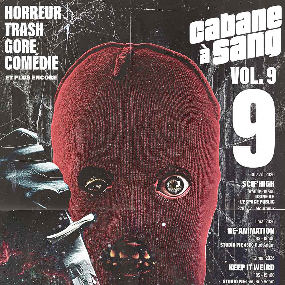 Cabane à Sang Vol. 9 - Party Pooper Spectacular Trash Film Competition