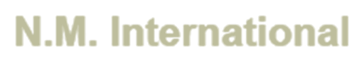 N.M. International logo