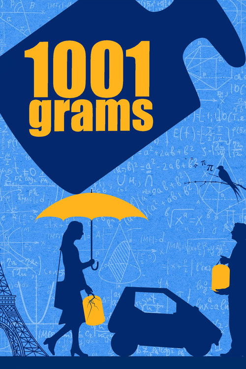 1001 Grams (2014) — film poster, directed by Bent Hamer
