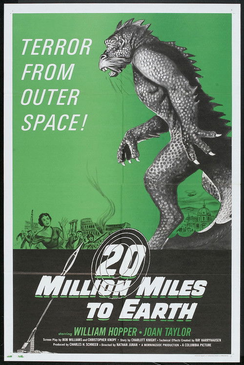 20 Million Miles to Earth (1957) - film poster