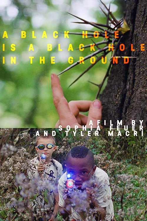 A Black Hole is a Black Hole in the Ground (2018) — film poster, directed by Tyler Macri