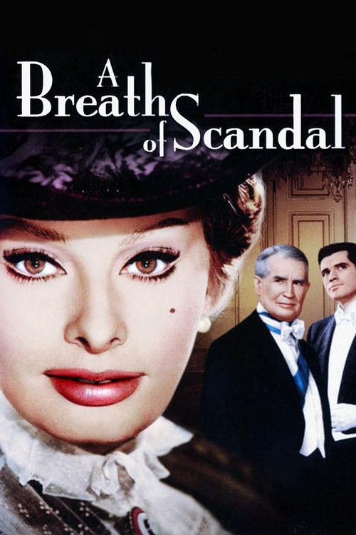 A Breath of Scandal (1960) — film poster, directed by Michael Curtiz
