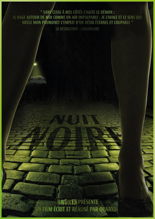 A Dark Night (2013) - film poster, directed by Quarxx