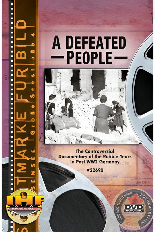 A Defeated People (1946) — film poster, directed by Humphrey Jennings