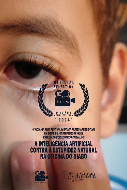 A Inteligência Artificial Contra a Estupidez Natural na Oficina do Diabo (2024) - film poster, directed by Jonathan Rodrigues