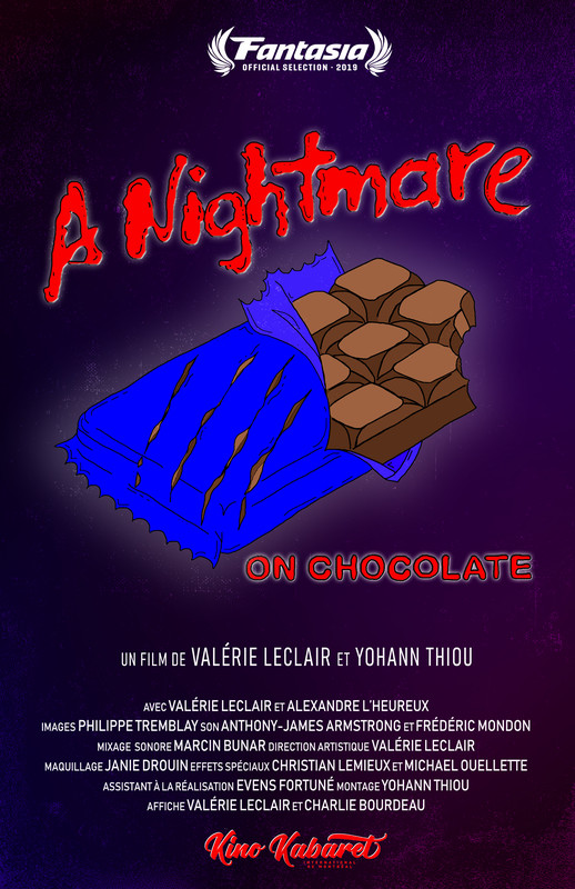 A Nightmare on Chocolate (2019) - film poster, directed by Yohann Thiou