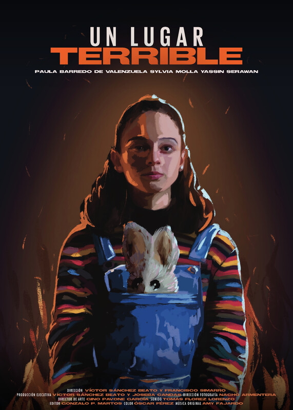 A Terrible Place (2023) - film poster, directed by Victor Sanchez-beato