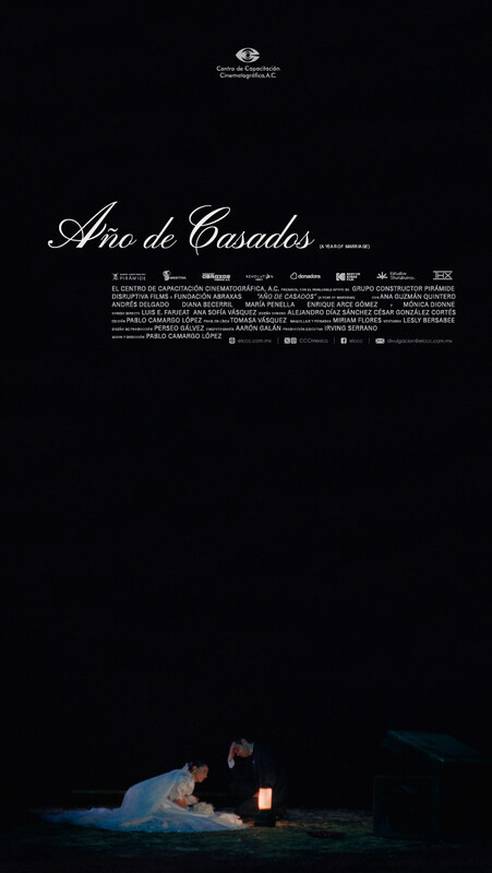 A year of marriage (2025) - film poster, directed by Pablo Camargo López