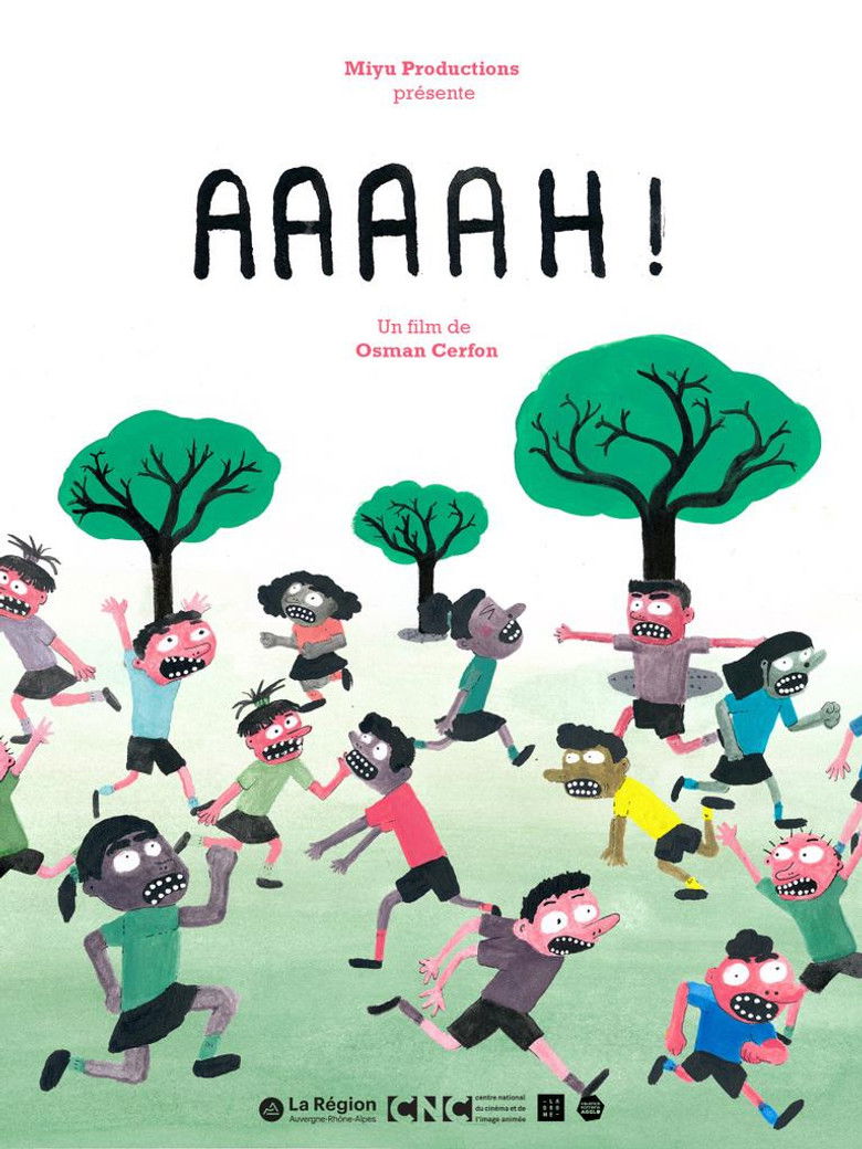 Aaaah! (2023) - film poster, directed by Osman Cerfon