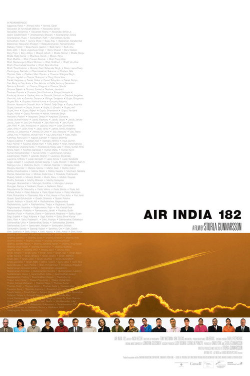 Air India 182 (2008) — film poster, directed by Sturla Gunnarsson