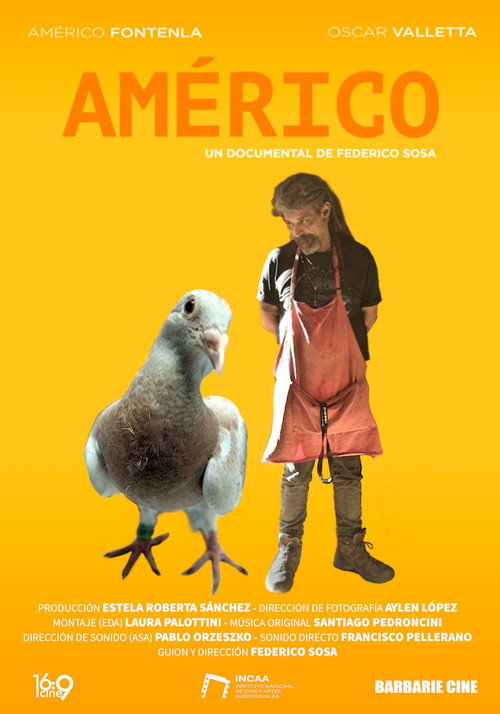 Américo (2022) — film poster, directed by Federico Sosa