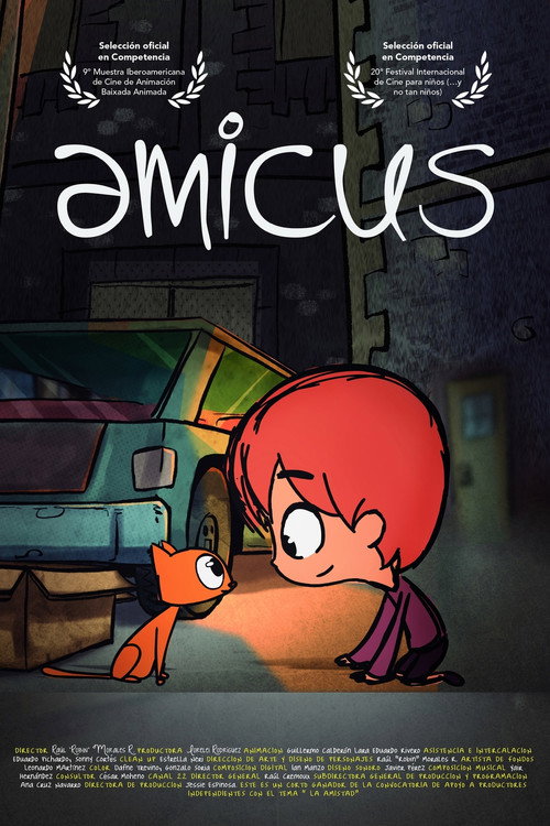 Amicus (2014) - film poster, directed by Raúl Robin Alejandro Morales Reyes