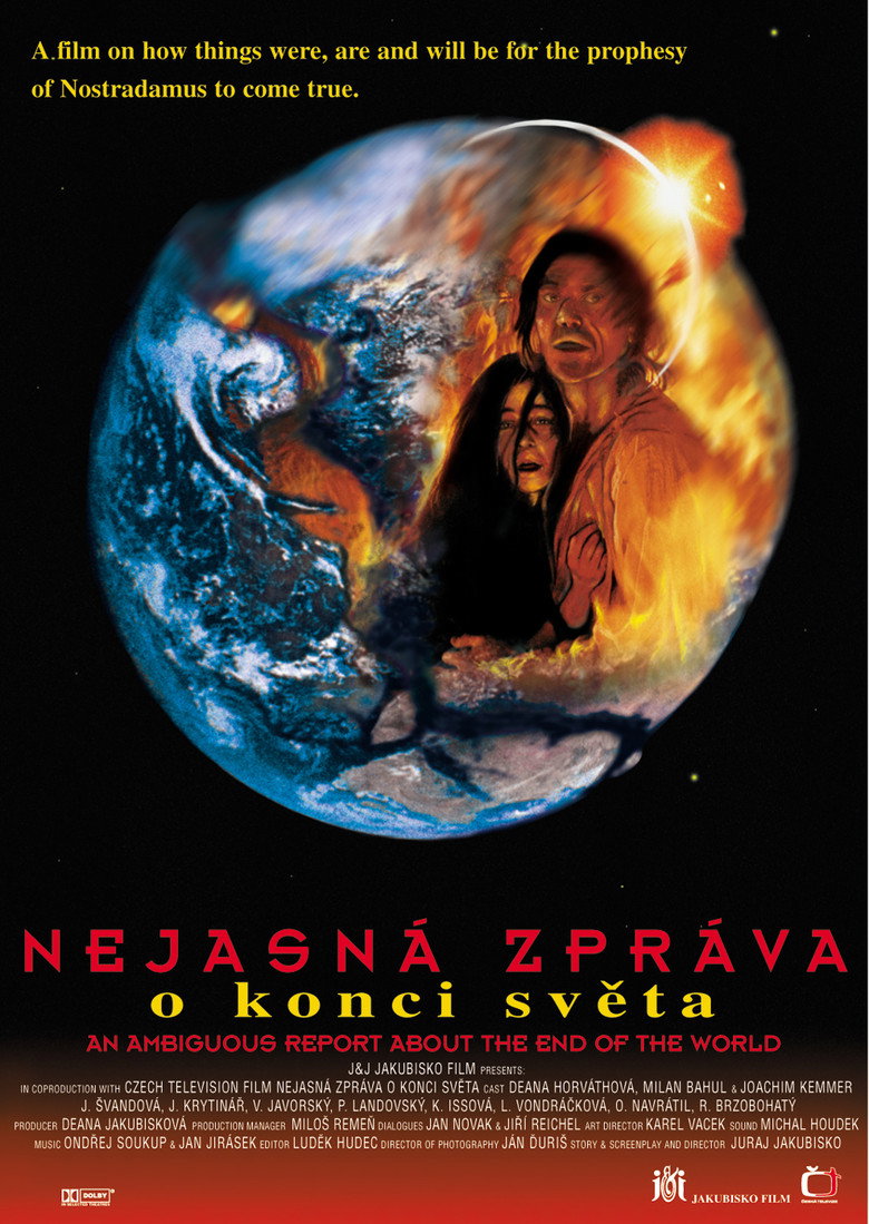 An Ambiguous Report About the End of the World (1997) - film poster, directed by Juraj Jakubisko