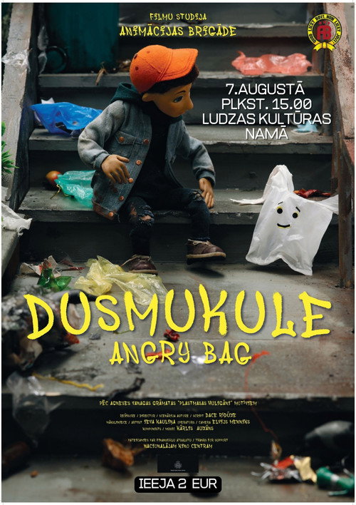 Angry Bag (2022) - film poster, directed by Dace Rīdūze
