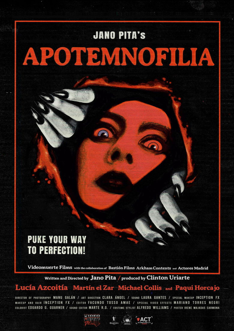 Apotemnofilia (2023) - film poster, directed by Jano Pita