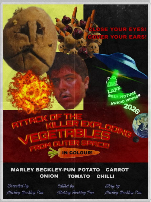 Attack of the Killer Exploding Vegetables From Outerspace! (2026) - film poster