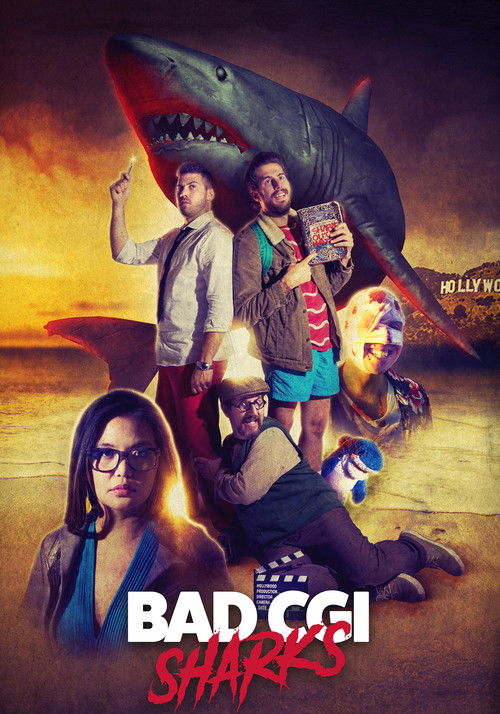 Bad CGI Sharks (2019) - film poster