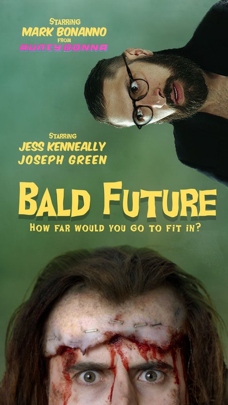 Bald Future (2023) - film poster, directed by Reilly Archer-Whelan