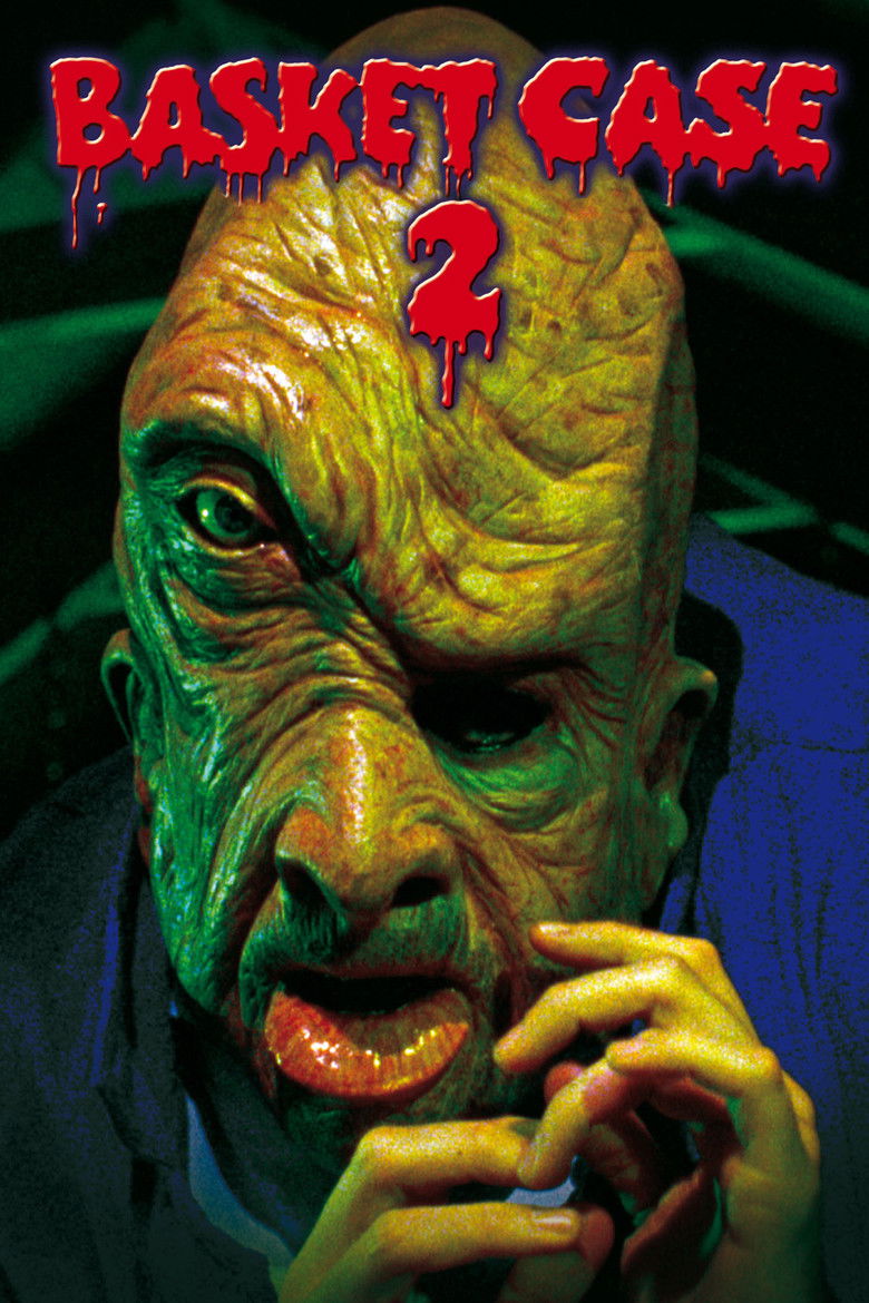 Basket Case 2 (1990) — film poster, directed by Frank Henenlotter