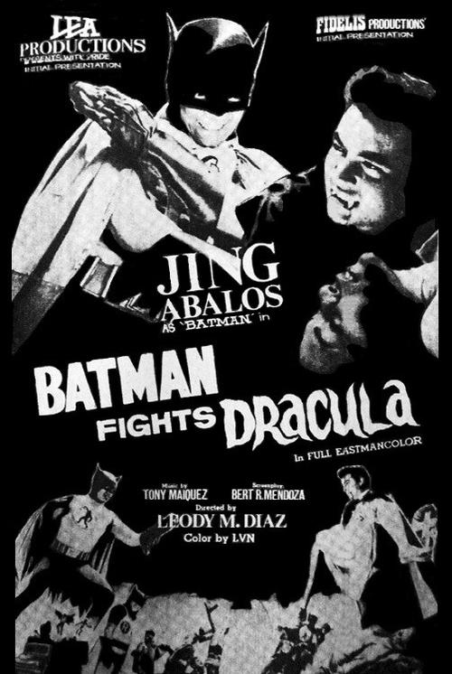 Batman Fights Dracula (1967) - film poster