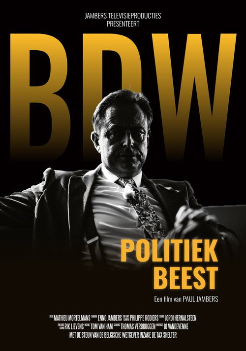 BDW Politiek Beest (2024) - film poster, directed by Mathieu Mortelmans