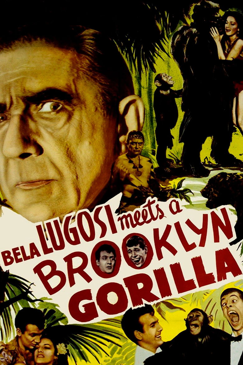 Bela Lugosi Meets a Brooklyn Gorilla (1952) - film poster, directed by William Beaudine
