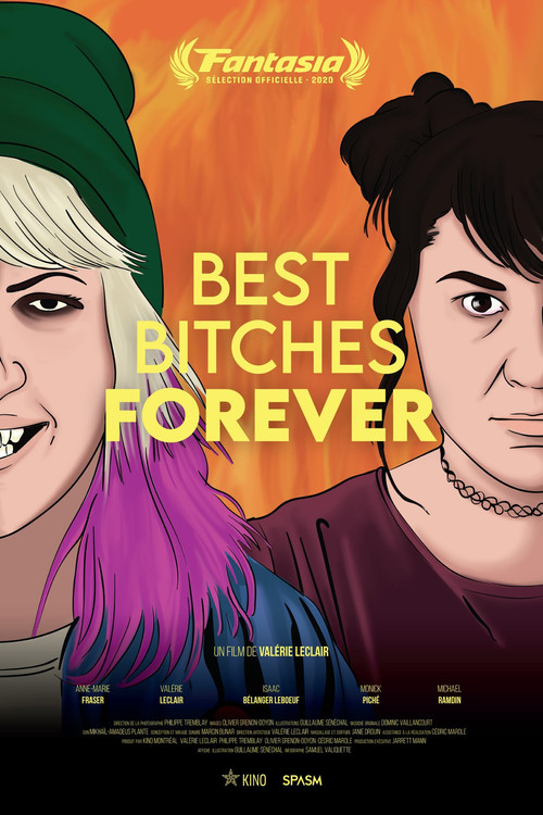 BEST BITCHES FOREVER (2019) — film poster, directed by Valérie Leclair
