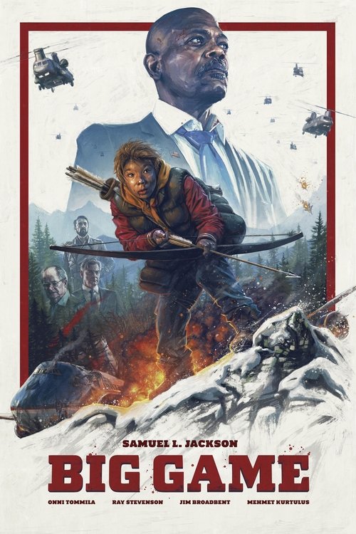 Big Game (2014) - film poster, directed by Jalmari Helander