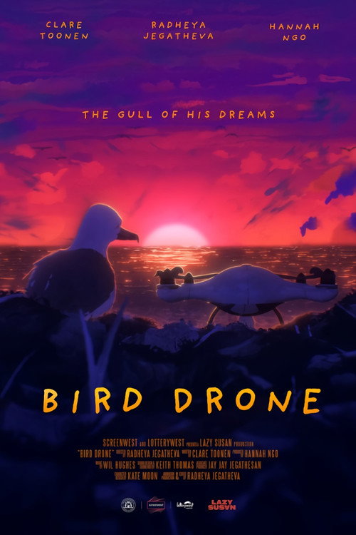 Bird Drone (2023) - film poster, directed by Radheya Jang