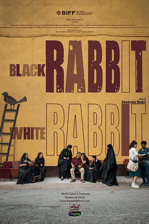 Black Rabbit, White Rabbit (2025) — film poster, directed by Shahram Mokri