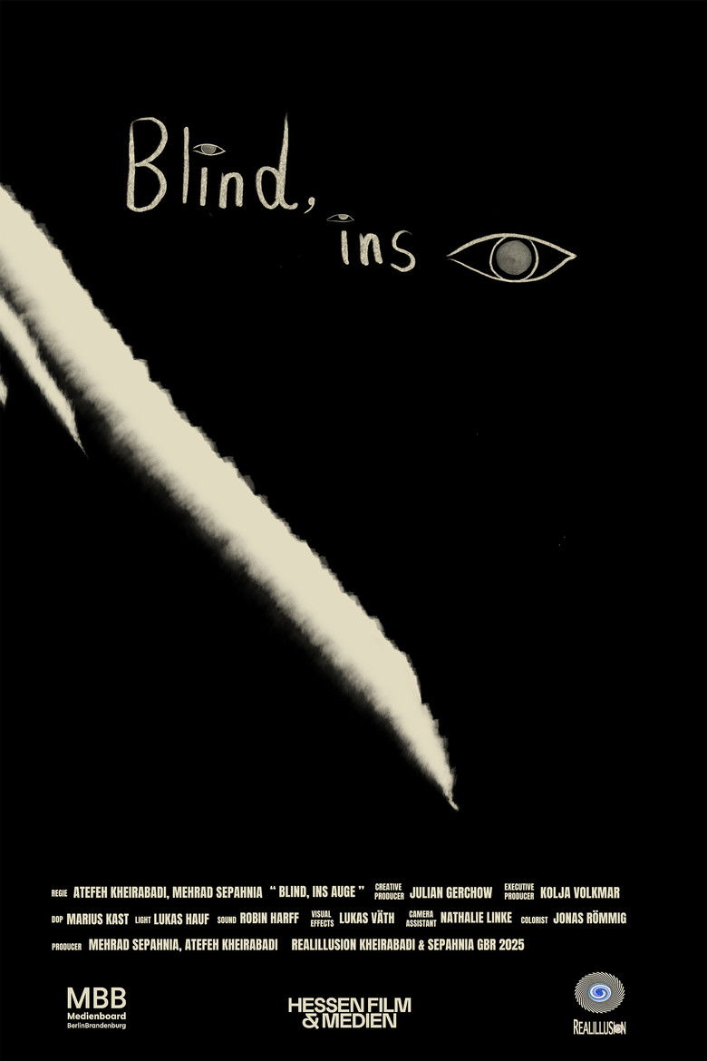 Blind, into the Eye (2025) — film poster, directed by Atefeh Kheirabadi