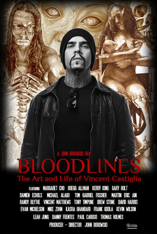 Bloodlines: The Art and Life of Vincent Castiglia (2018) — film poster, directed by John Borowski