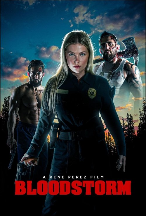 Bloodstorm (2025) - film poster, directed by Rene Perez