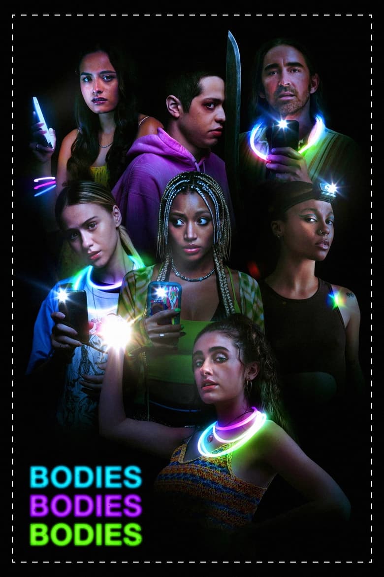 Bodies Bodies Bodies (2022) - film poster, directed by Halina Reijn