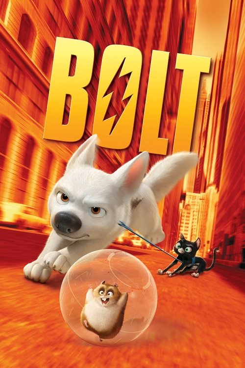 Bolt (2008) - film poster, directed by Chris Williams