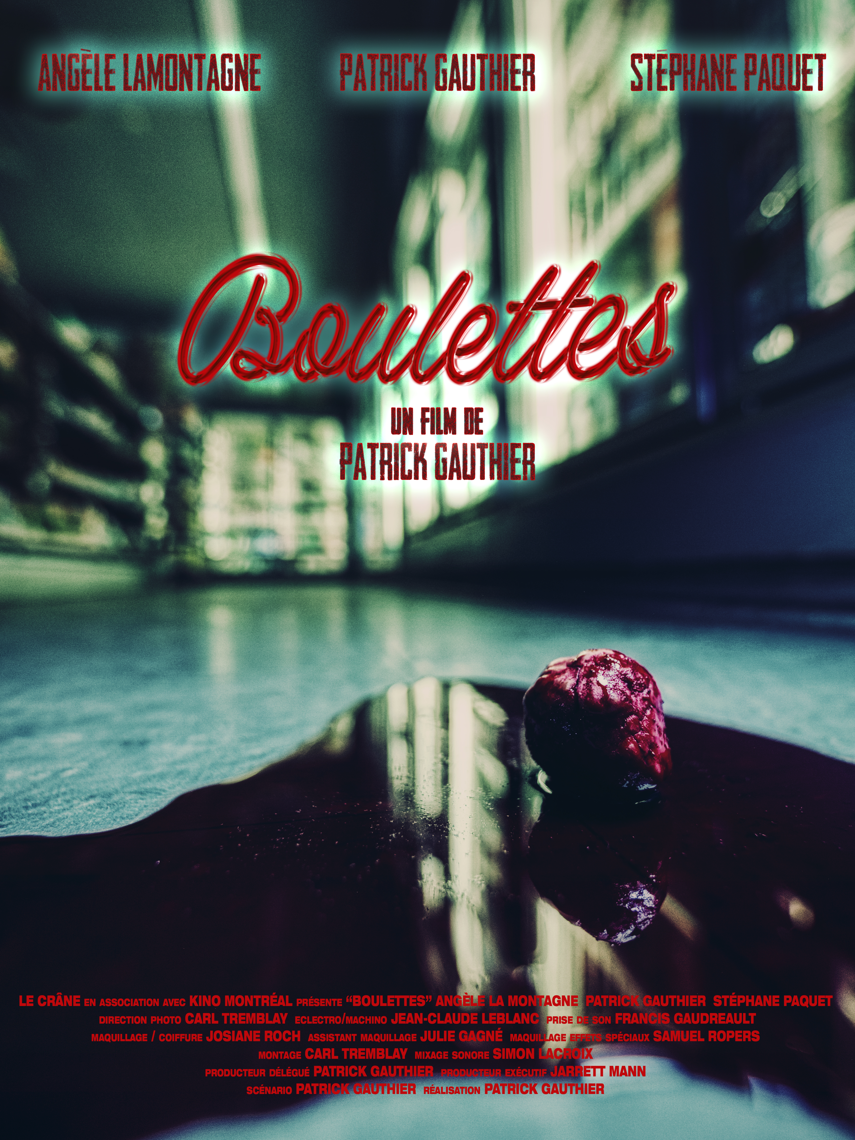 Boulettes (2019) - film poster, directed by Patrick Gauthier