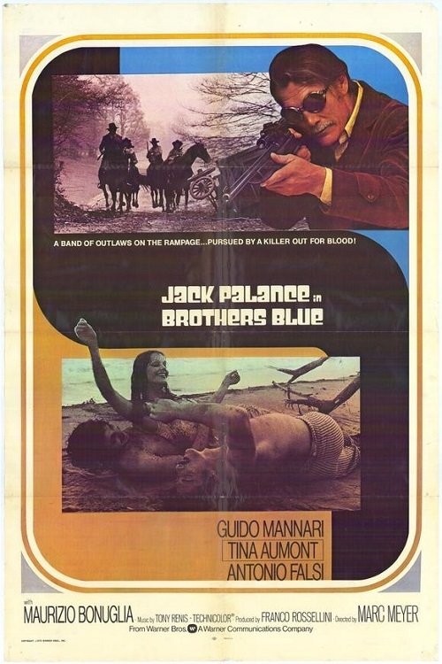 Brothers Blue (1973) - film poster, directed by Luigi Bazzoni