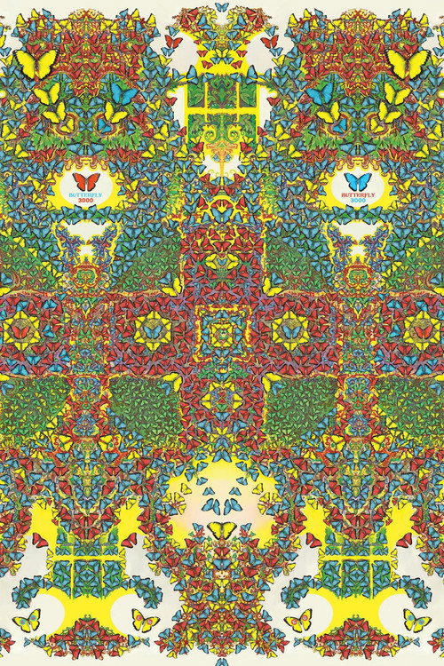 Butterfly 3000: Ocular Edition (2022) - film poster, directed by Danny Cohen