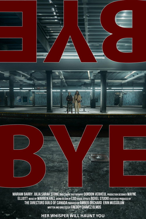 BYE-BYE (2023) - film poster, directed by Freddy Chávez OImos