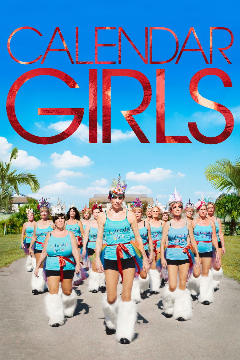 Calendar Girls (2022) - film poster, directed by Maria Loohufvud