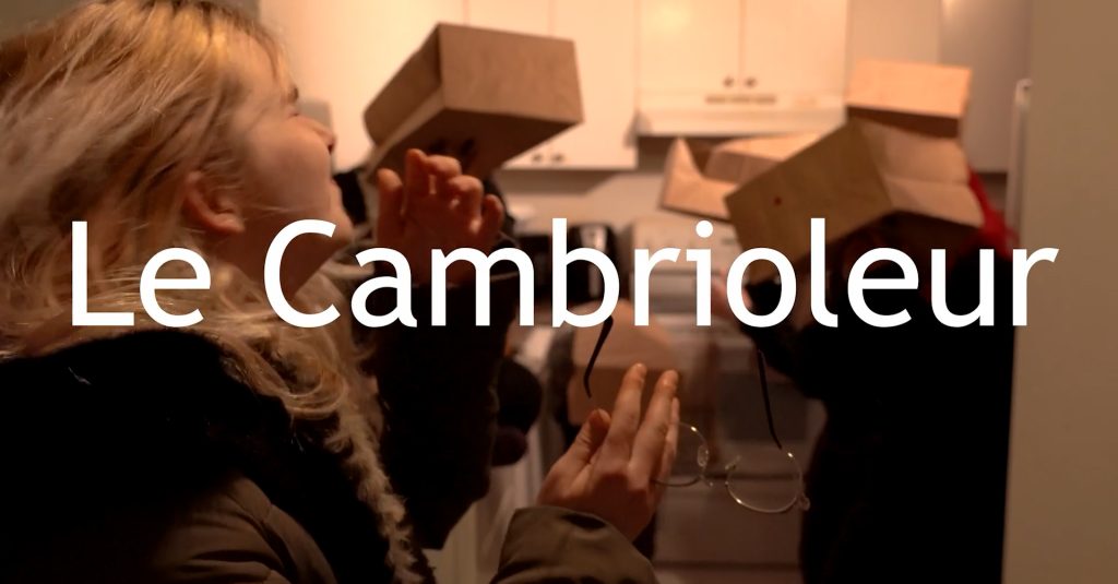 Cambrioleur (2024) - film poster, directed by Jimmy Marcoux
