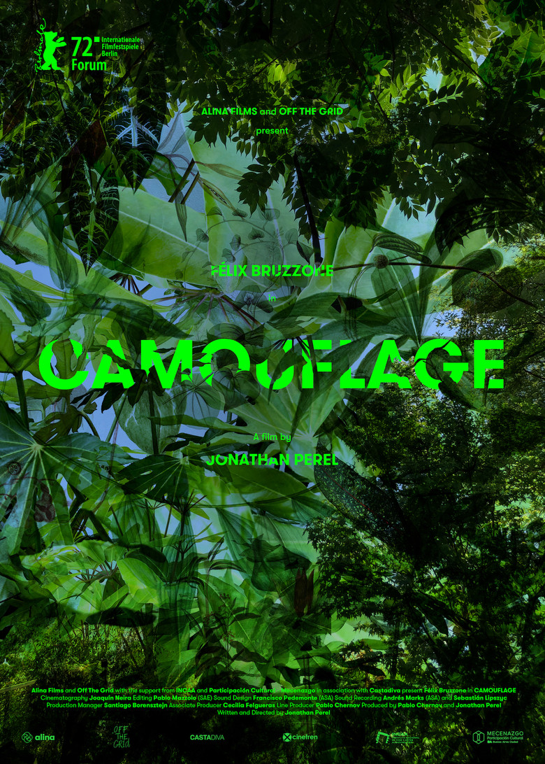 Camouflage (2022) — film poster, directed by Jonathan Perel