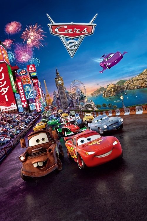 Cars 2 (2011) — film poster, directed by John Lasseter